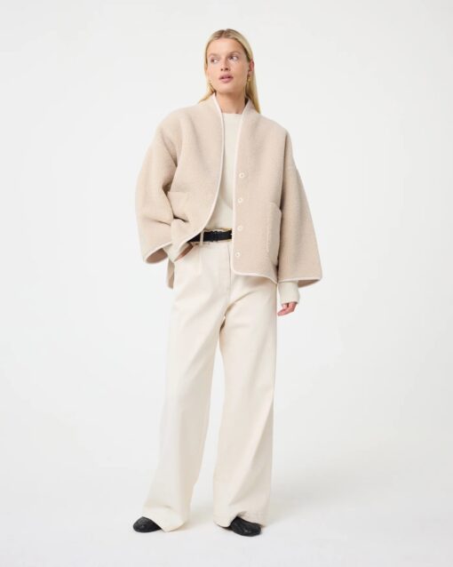 knit-ted - Joko Jacket - Creme