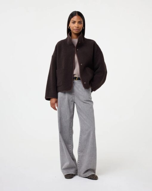 knit-ted - Jill Jacket - Choco