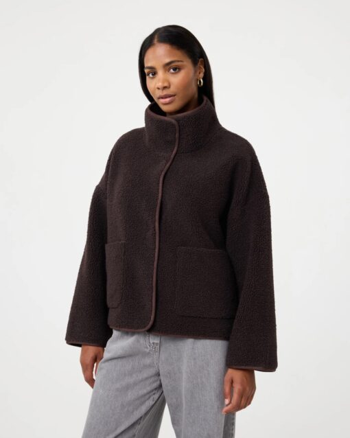 knit-ted - Jill Jacket - Choco - Image 2