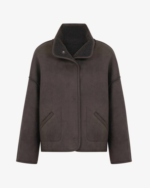 knit-ted - Jill Jacket - Choco - Image 8