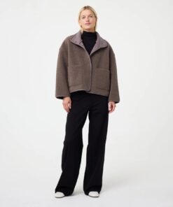 knit-ted - Jill Jacket - Walnut