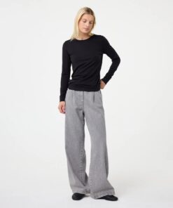 knit-ted - Zoe Top - Black