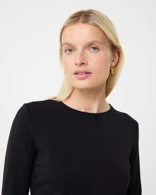 knit-ted - Zoe Top - Black - Image 3