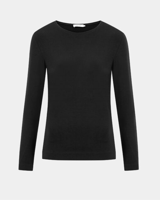 knit-ted - Zoe Top - Black - Image 5