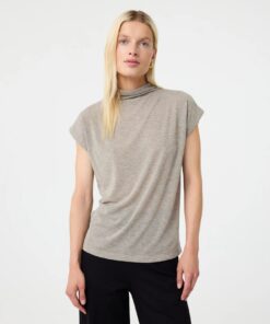 knit-ted - Mara Top - Greige
