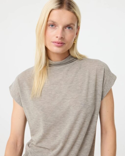 knit-ted - Mara Top - Greige - Image 4