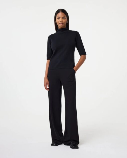knit-ted - Molly Top - Black - Image 2