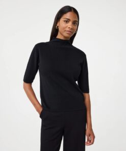 knit-ted - Molly Top - Black