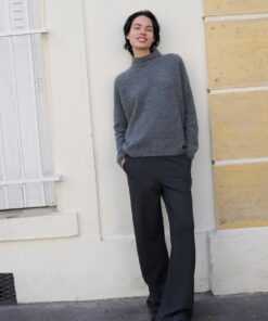 knit-ted - Kim Pullover - Mid Grey