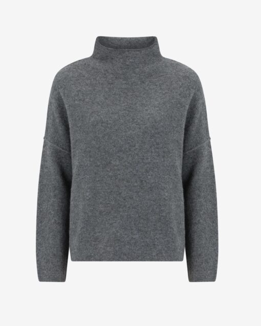 knit-ted - Kim Pullover - Mid Grey - Image 2