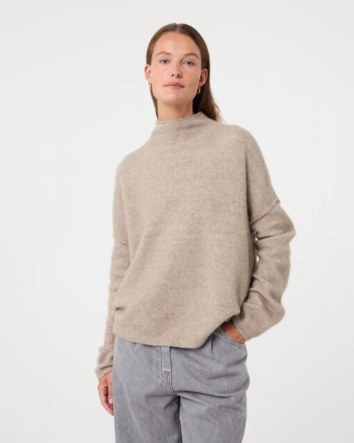 knit-ted - Kim Pullover - Sand