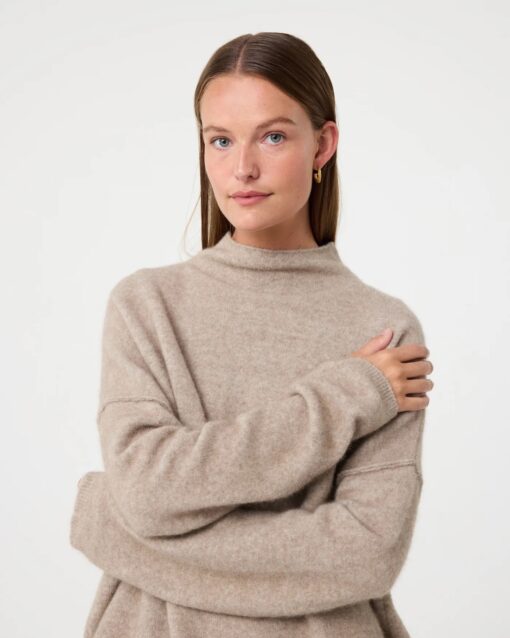 knit-ted - Kim Pullover - Sand - Image 4