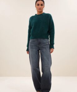 by-bar - sonny pullover | dark green