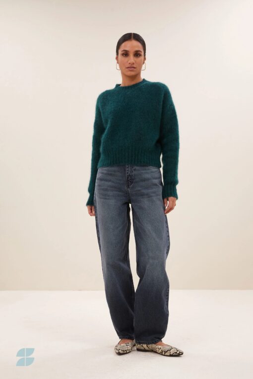 by-bar - sonny pullover | dark green