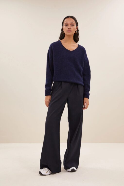 by-bar - liv pullover | midnight - Image 4