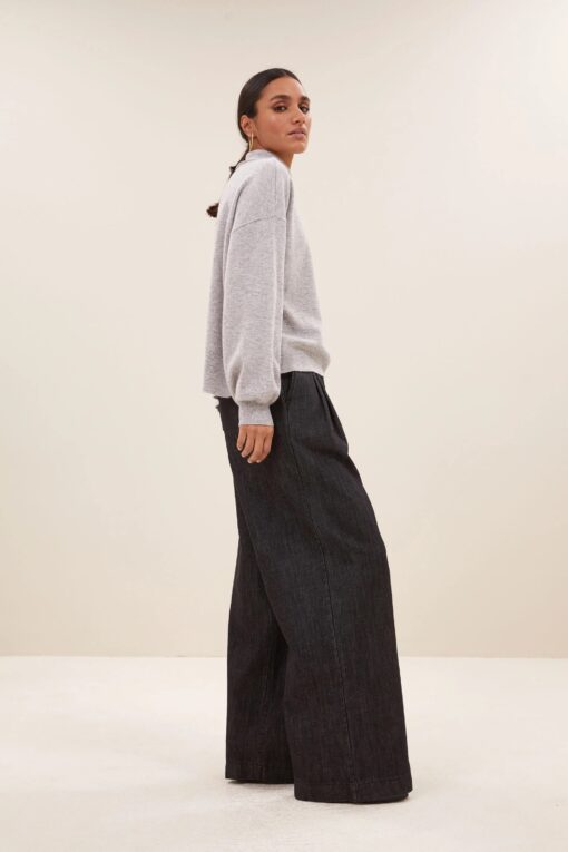 by-bar - sammie pullover | grey melee - Image 5