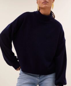 by-bar - sammie pullover | midnight