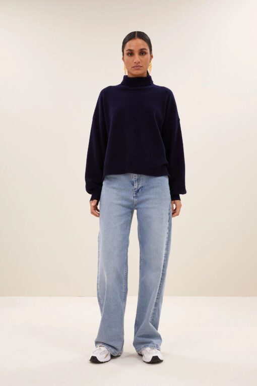 by-bar - sammie pullover | midnight - Image 5