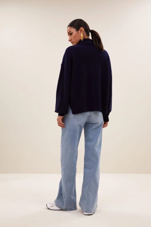 by-bar - sammie pullover | midnight - Image 4