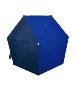 Anatole – two tone compact umbrella – VICTOIRE – royal blue & navy blue