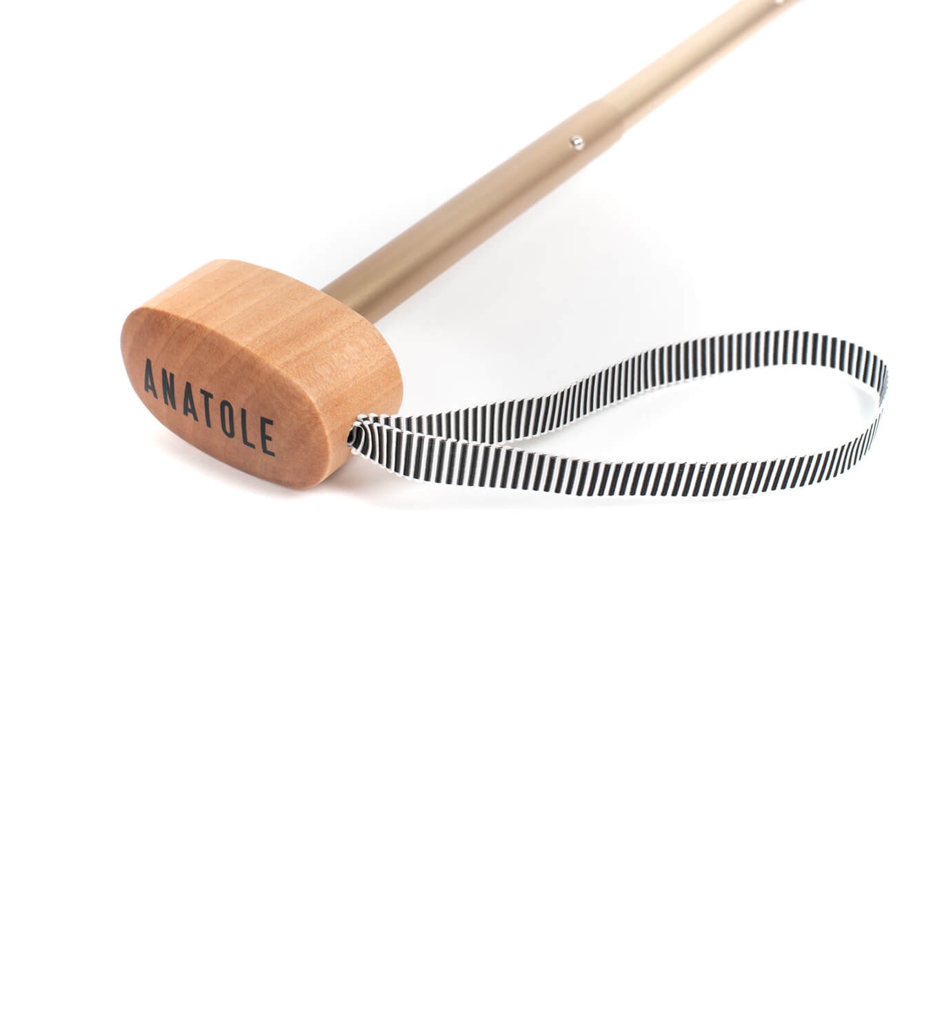 Anatole – Khaki folding compact umbrella – LEONARD - Image 5