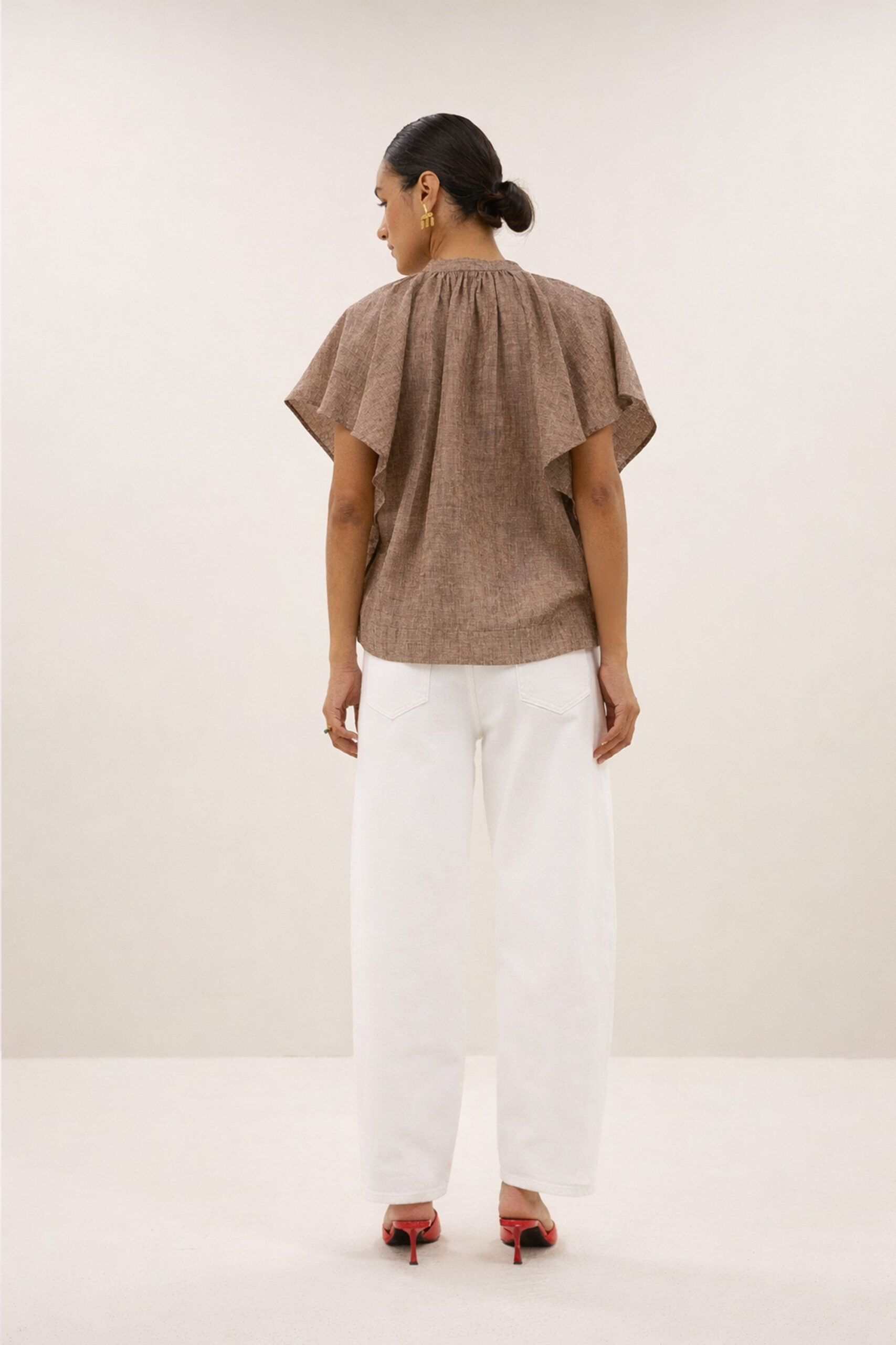 by-bar - begum white jeans | white - Image 4