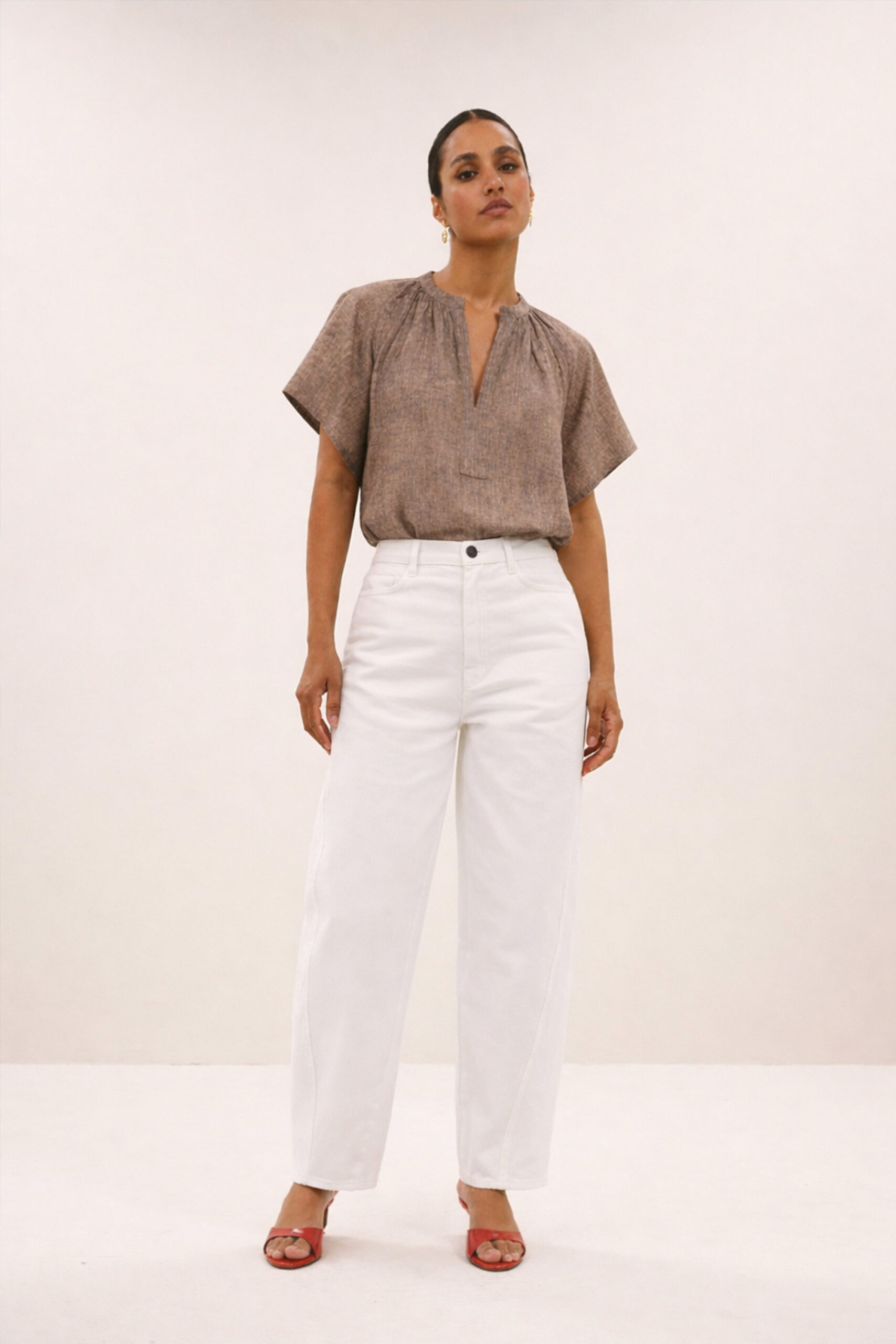 by-bar - begum white jeans | white
