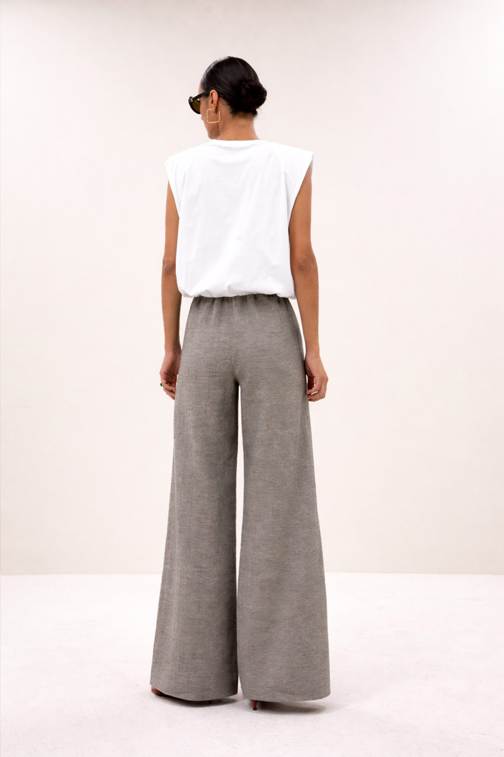 by-bar - nilou jersey top | off white - Image 4