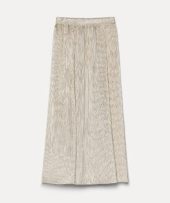 Pomandère - stripe skirt - chalk