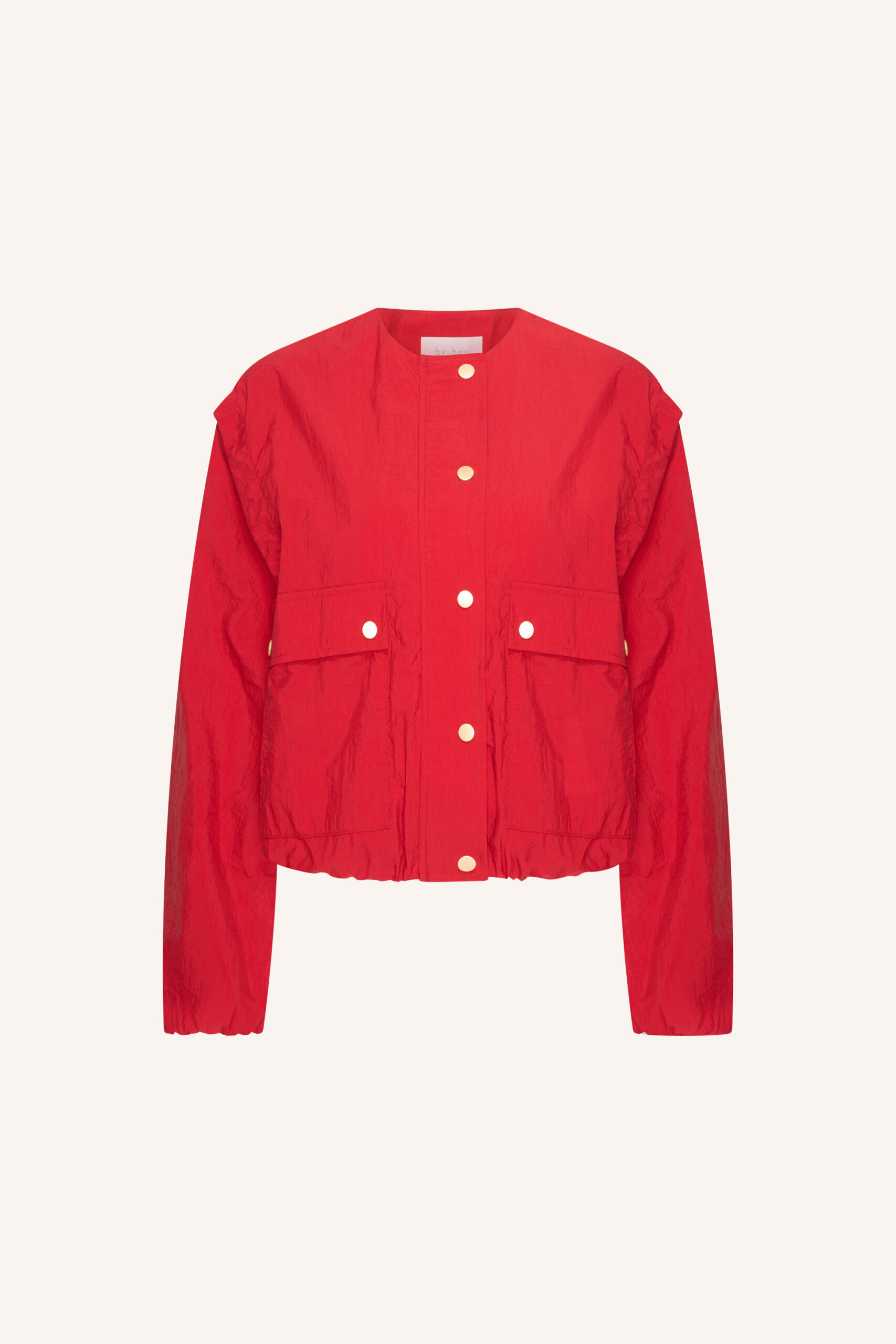 by-bar - maggie zip jacket | red - Image 9