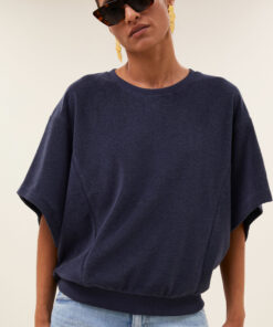 by-bar - nuki slub top | midnight