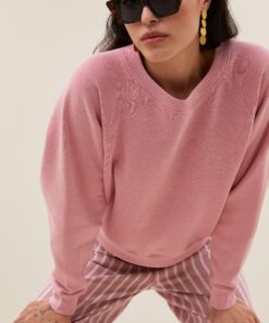 by-bar - carrie sweater | pink
