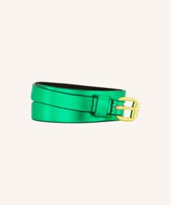 by-bar - julie gloss belt | electric green